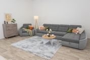Комплект кутовий диван Спейс АМ3 і крісло (темно-сірий з світло-сірим) IMI Premium kmpl-sps-ll-96-94-p фото 2