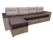 Угловой диван Комфорт Плюс 3м (коричневый с бежевым, 300х150 см) IMI kkmfp-sn-3-21 фото 3