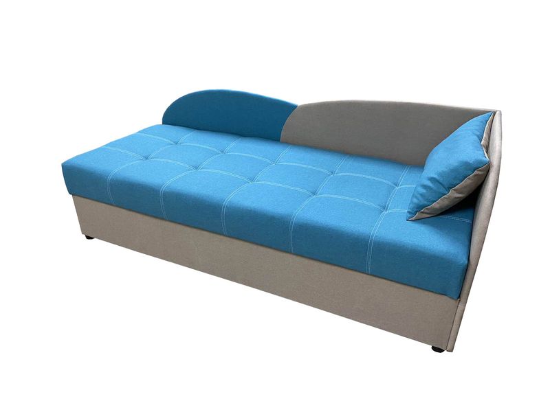 Диван-ліжко Хвиля (аква + карамель, 198х80 см) ІМІ dh41 фото