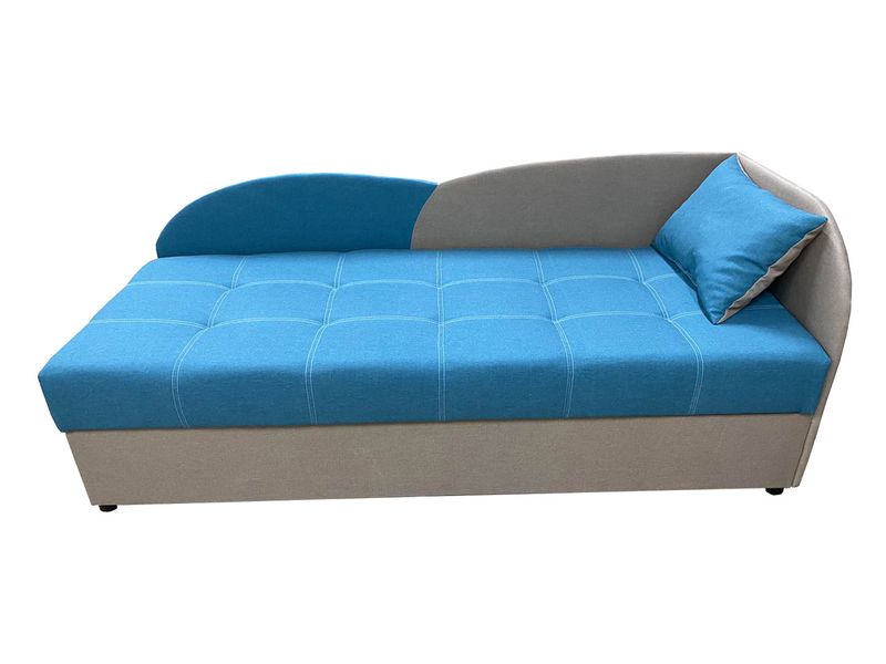 Диван-ліжко Хвиля (аква + карамель, 198х80 см) ІМІ dh41 фото