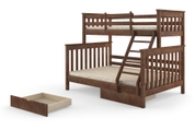 Двухъярусная кровать Санта-Фе (Skandynaviya) 120; 80х190 см skndnv-l-120-80x190 фото 1
