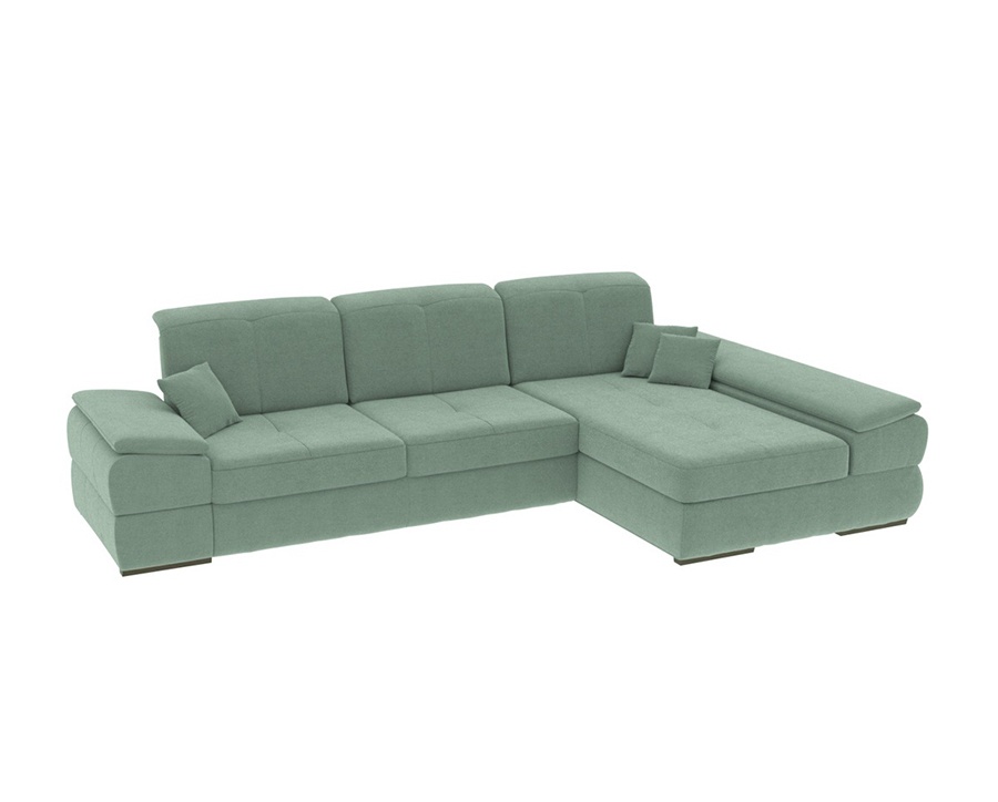 Угловой диван Денвер 2 (серо-зеленый, 285 х 195 см) kdnv2-szel фото