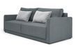 Диван Palermo (106 &times; 222 см, темно-серый с светло-серым) IMI Premium mpr-d-plrm-smpl-33-20 фото