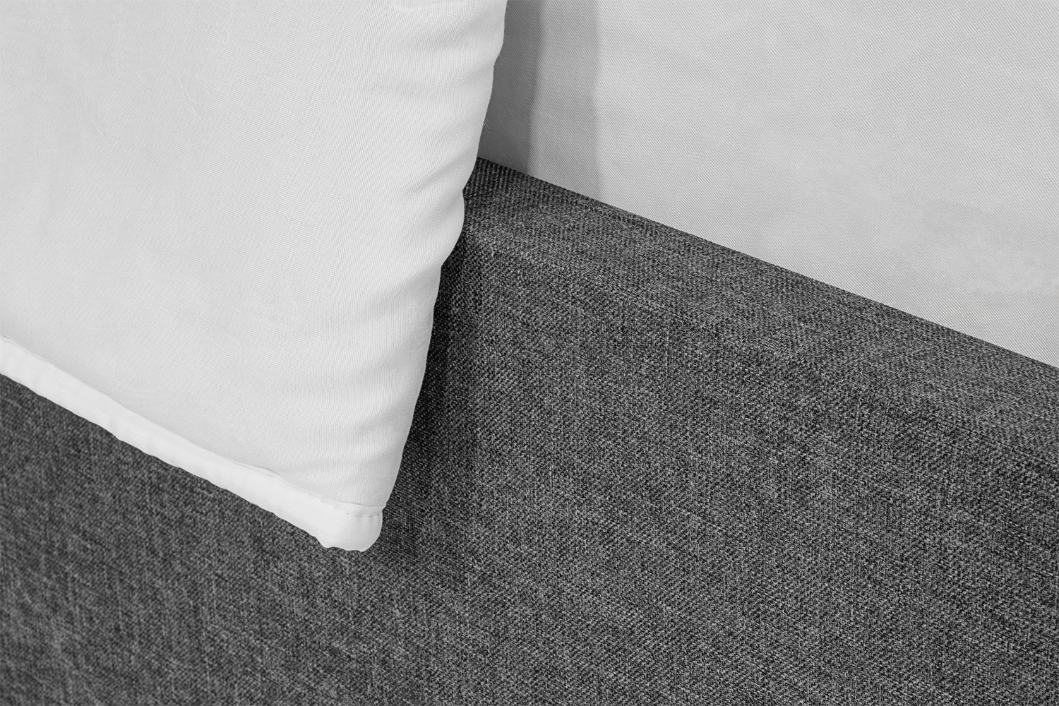 Ліжко з матрацом Лілія 160х200 (Сірий, рогожка, без підйомного механізму) IMI lllrg-am160x200sb фото