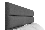 Ліжко з матрацом Лілія 160х200 (Сірий, рогожка, без підйомного механізму) IMI lllrg-am160x200sb фото 8