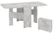 Стол раскладной журнальный Zirex (20 &times; 60 &times; 48 см, бетон) ph-grn-stl-kvdr-bt фото