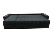 Кутовий диван Комфорт Плюс 3м (чорний, 300х150 см) ІМІ kkmfp-sn-19 фото 4