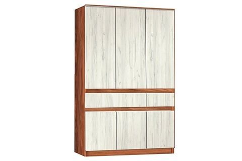 Шкаф Конфиго-2 (120х40х200 см, дуб кастелло коньячный + дуб крафт белый) md-sh-cmf120-db-kstl-kfbl фото