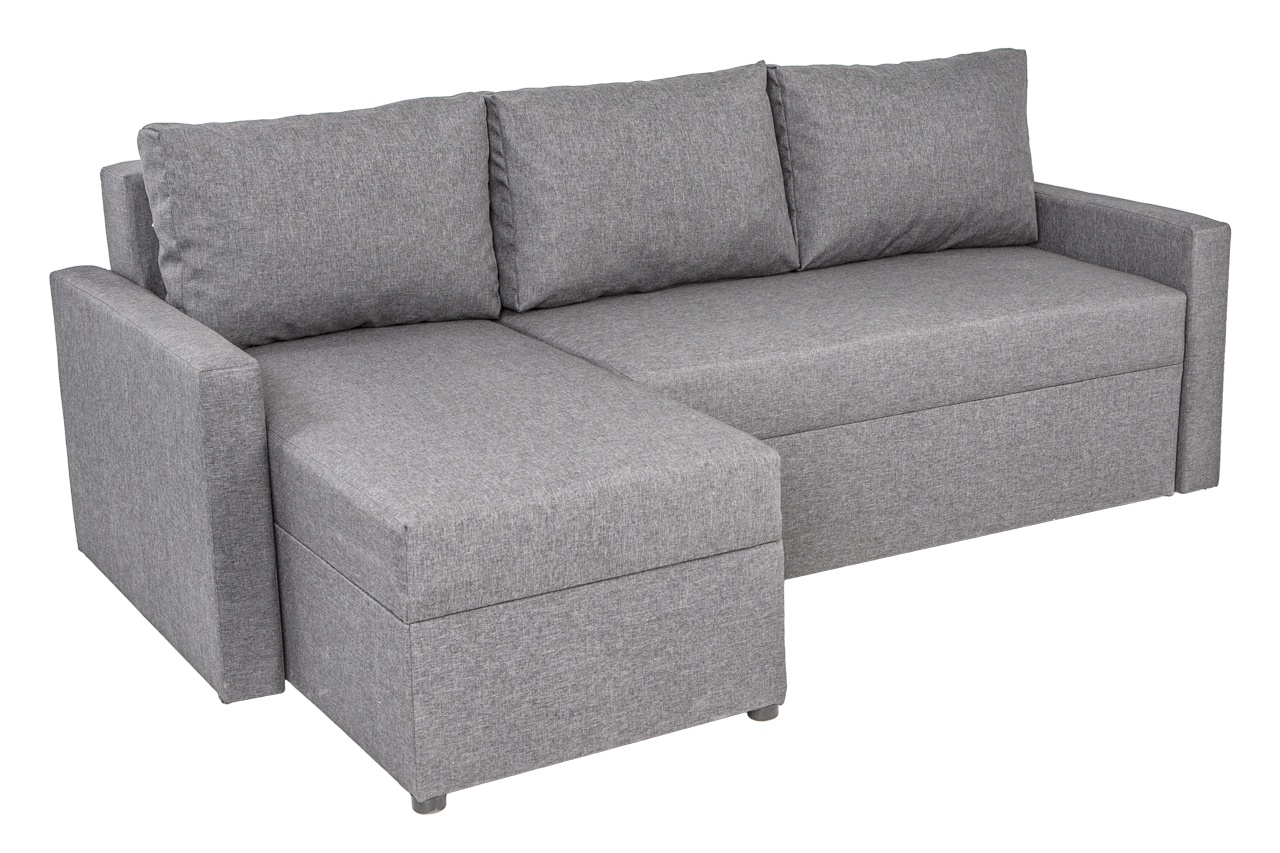 Кутовий диван Арні (сірий, 224х150 см) ІМІ krn-sn-8 фото