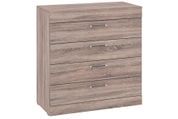 Комод Nirex-1 (80 &times; 37,6 &times; 79,5 см, трюфель) ph-kmd-k4-mnk-trfl фото