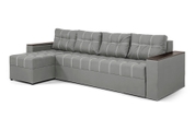 Угловой диван Комфорт Плюс 3м (светло-cерый, искусственная замша, 300х150 см) IMI kkmfp-pl-16 фото