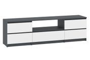 Тумба для TV Formo-8 (180 &times; 40 &times; 53 см, антрацит и белый) ph-tmb-tv-ns-fj-ntrc-bl фото