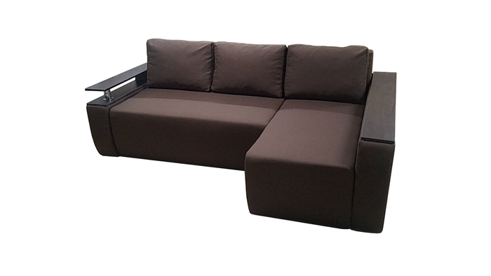 Угловой диван Токио (коричневый, 245х170 см) IMI ktk-sn-3 фото