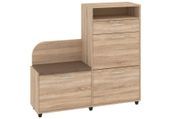 Тумба для взуття Feravon (118,4 &times; 35,6 &times; 114,5 см, сонома і саванна браун) ph-tmb-vz-b5-snm-svn-br фото