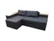 Кутовий диван Доміно (сірий, 245х160 см) IMI kb15 фото