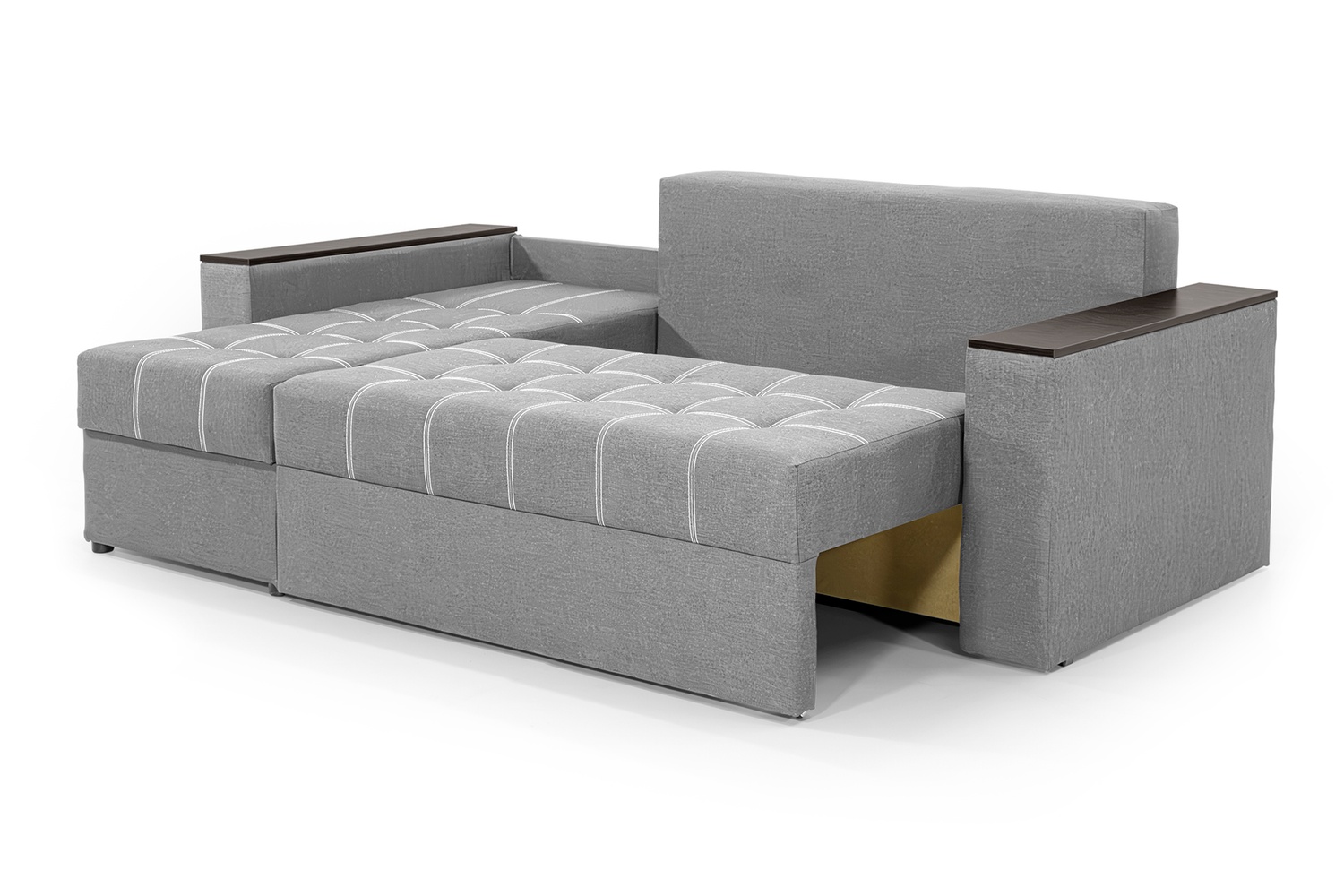 Кутовий диван Комфорт (світло-сірий, 240х150 см) IMI kkmf-sn-7 фото