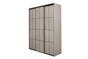 Шафа-купе Нарнія-2 (180 &times; 45 &times; 240 см, дуб крафт сірий) m-shk-nrn-2-45-krf-sr фото