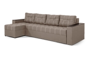 Угловой диван Комфорт Плюс 3м (бежевый, искусственная замша, 300х150 см) IMI kkmfp-pl-03 фото