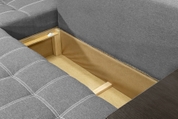 Угловой диван Комфорт (светло-серый, 240х150 см) IMI kkmf-sn-7 фото 6