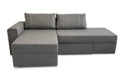 Кутовий диван Онікс (Сірий, 245х160 см) ІМІ knks-sn-8 фото 1