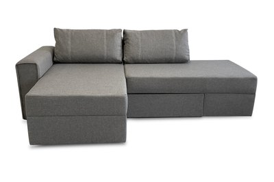 Кутовий диван Онікс (Сірий, 245х160 см) ІМІ ko25 фото