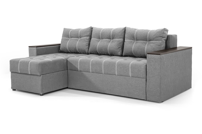 Угловой диван Комфорт (светло-серый, 240х150 см) IMI kkmf-sn-7 фото