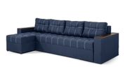 Кутовий диван Комфорт Плюс 3 м (джинс, штучна замша, 300х150 см) IMI kkmfp-pl-11 фото