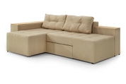 Угловой диван Домино (золотой, 245х160 см) IMI kbvr-sn-24 фото