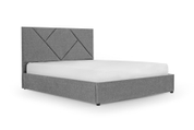 Кровать Циния 140х200 (Светло-серый, рогожка, без подъемного механизма) IMI tsnrg140x200ssb фото