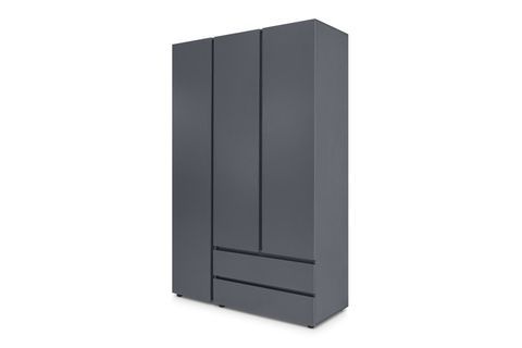 Шкаф Интегрис-6 (137х52х208 см, графит) vrt-sh-l-sh3-grf фото