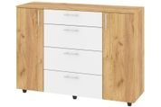 Комод Larnex (120 &times; 38 &times; 87,4 см, тахо и белый) ph-kmd-k2-4-mln-th-bl фото