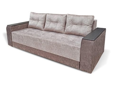 Диван Тейлор (235 &times; 105 см, бежевый с коричневым) IMI dtlr-Crocus-8-23 фото