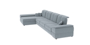 Угловой диван Денвер 3 (серый, 335х170 см) kdnv3-sir фото
