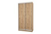 Шафа-купе Міраж-2 (120 &times; 45 &times; 240 см, дуб аппалачі) m-shk-mr-2-45-db-ppl фото 1