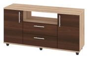 Тумба для TV Parvex (110 &times; 32 &times; 55 см, сонома и орех) ph-tmb-tv-brn-snm-gr фото