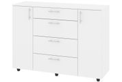 Комод Larnex (120 &times; 38 &times; 87,4 см, белый) ph-kmd-k2-4-mln-bl фото
