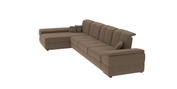 Кутовий диван Денвер 3 (коричневий, 335х170 см) kdnv3-kor фото
