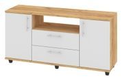 Тумба для TV Parvex (110 &times; 32 &times; 55 см, тахо и белый) ph-tmb-tv-brn-th-bl фото