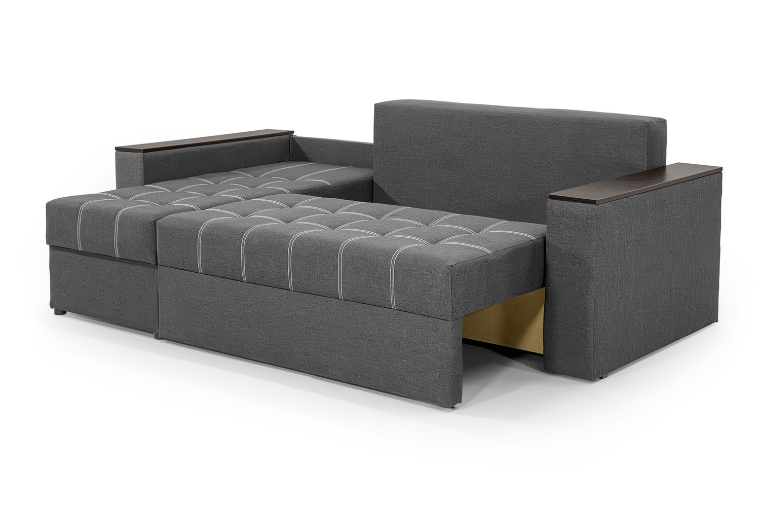 Угловой диван Комфорт (серый, 240х150 см) IMI kkmf-sn-8 фото