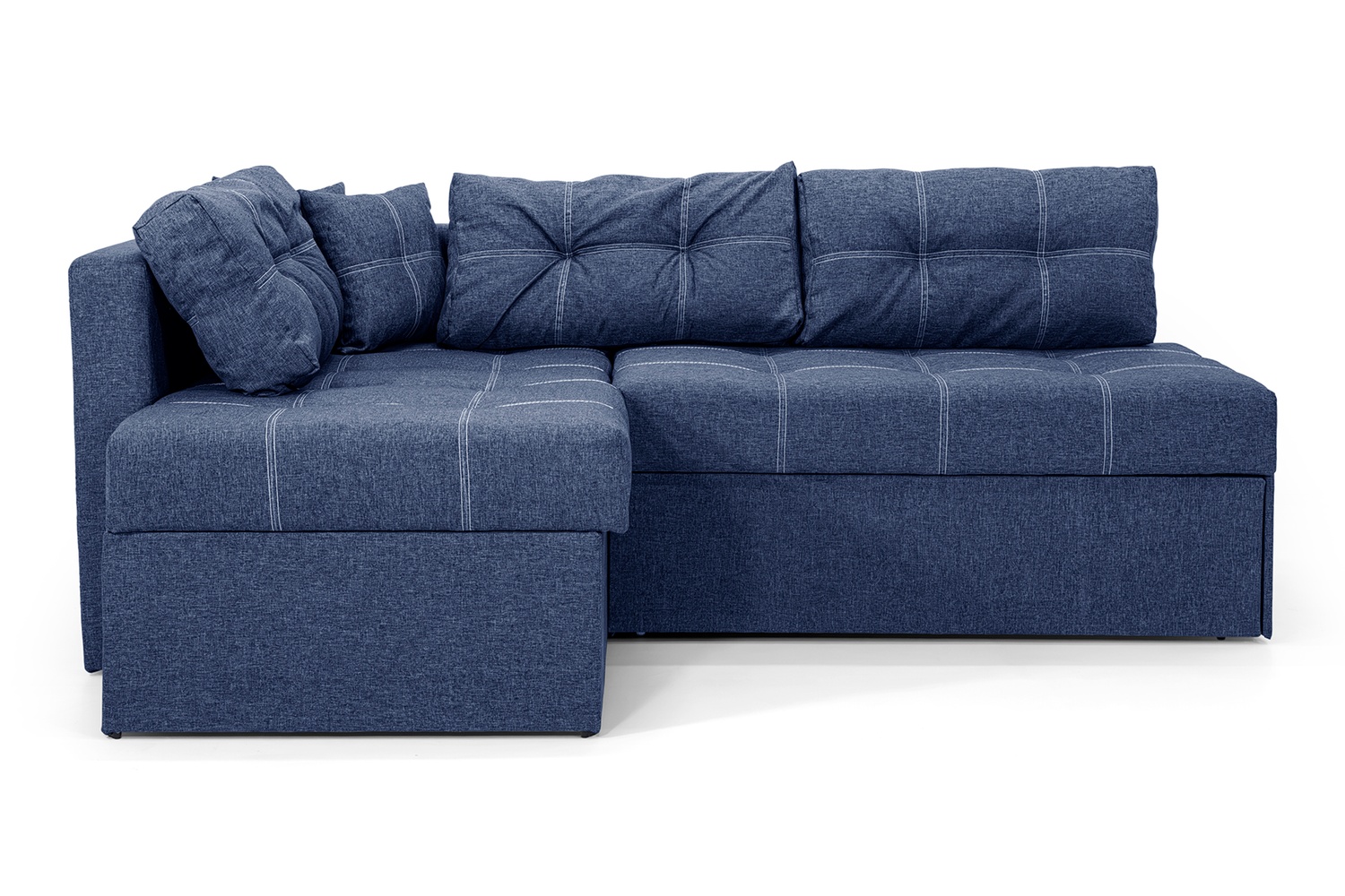 Кутовий диван Франклін (джинс, 225х165 см) ІМІ kfrn-sn-16 фото