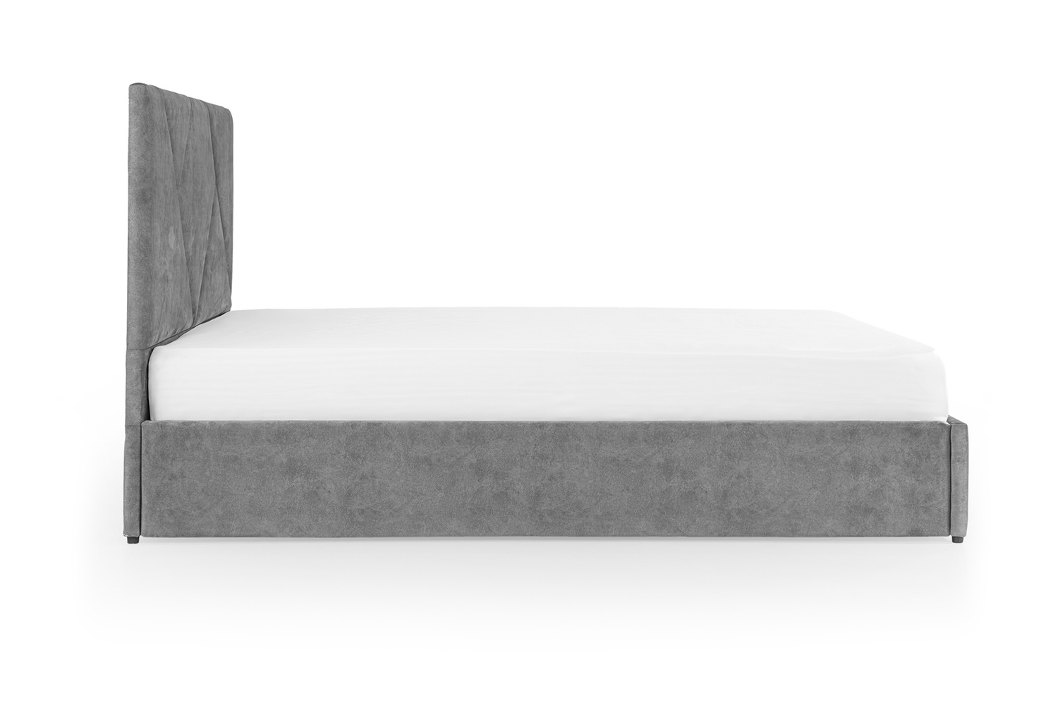 Ліжко Цинія 140х200 (Світло-сірий, велюр, без підйомного механізму) IMI tsn140x200ssb фото
