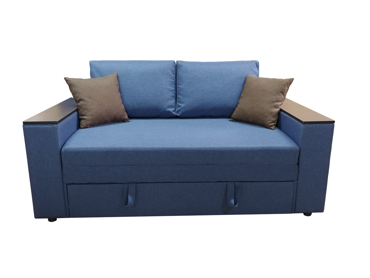 Диван-кресло Кубус 140 (синий, 180х97 см) IMI dkbs-sn-16 фото