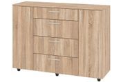 Комод Larnex (120 &times; 38 &times; 87,4 см, сонома) ph-kmd-k2-4-mln-snm фото