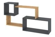 Полка настенная Seraxon (127,5 &times; 25 &times; 68,5 см, антрацит и тахо) ph-plc-19-ntrc-th фото
