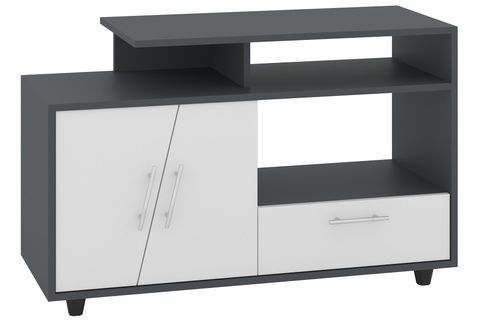 Тумба для TV Zarnex (100 &times; 40 &times; 63 см, антрацит и белый) ph-tmb-tv-r-ntrc-bl фото