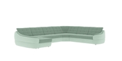 Кутовий диван Спейс XXL (зелений з світло-зеленим, 375х310 см) kspsxxl-zel-szel фото