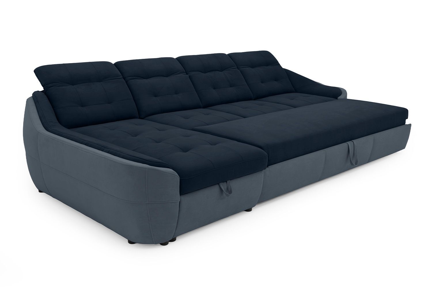 Кутовий диван Спейс АМ3 (337 &times; 187 см, синій з сизим) IMI Premium ksps-AM3-ll-88-98 фото