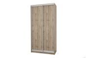 Шафа-купе Міраж-2 (120 &times; 60 &times; 240 см, дуб крафт сірий) m-shk-mr-2-60-kft-sr фото