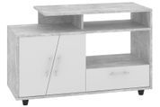 Тумба для TV Zarnex (100 &times; 40 &times; 63 см, бетон и белый) ph-tmb-tv-r-bt-bl фото