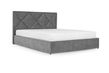 Кровать Азалия 140х200 (Светло-серый, ламели, без подъемного механизма) IMI